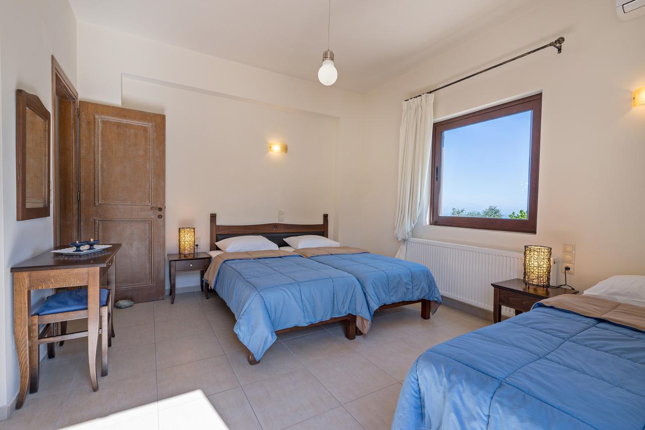Sea Views At Villa Anemomylos With Heated Pool, Ping Pong And Tennis Agia Pelagia 외부 사진