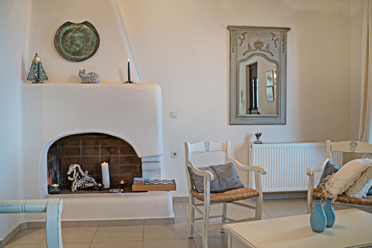 Sea Views At Villa Anemomylos With Heated Pool, Ping Pong And Tennis Agia Pelagia 외부 사진