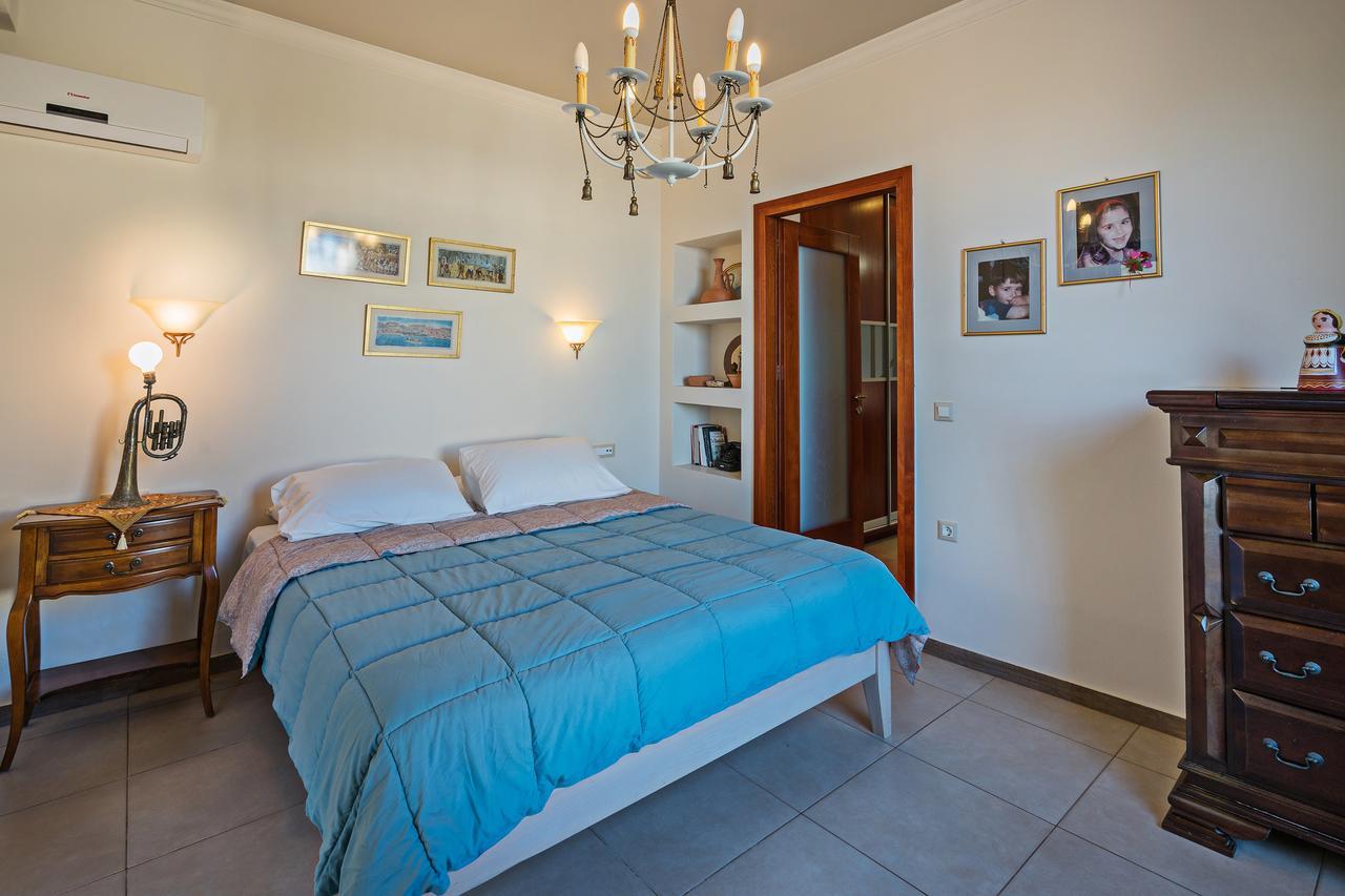 Sea Views At Villa Anemomylos With Heated Pool, Ping Pong And Tennis Agia Pelagia 외부 사진